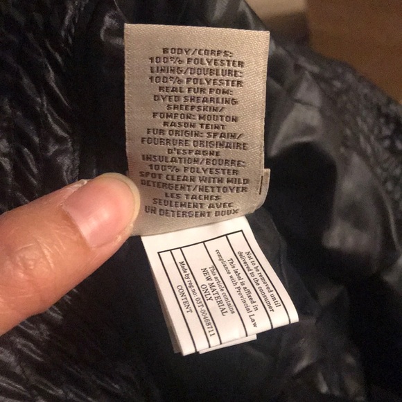 Women’s UGG ALL WEATHER BUCKET HAT W POM BLACK - Picture 5 of 7